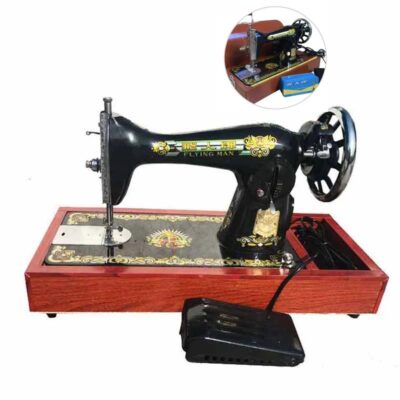 Unique Flying Man Electric Sewing Machine with Motor – Fast, Strong Stitching for Home & Tailor Use in Pakistan (Best Price in PKR)